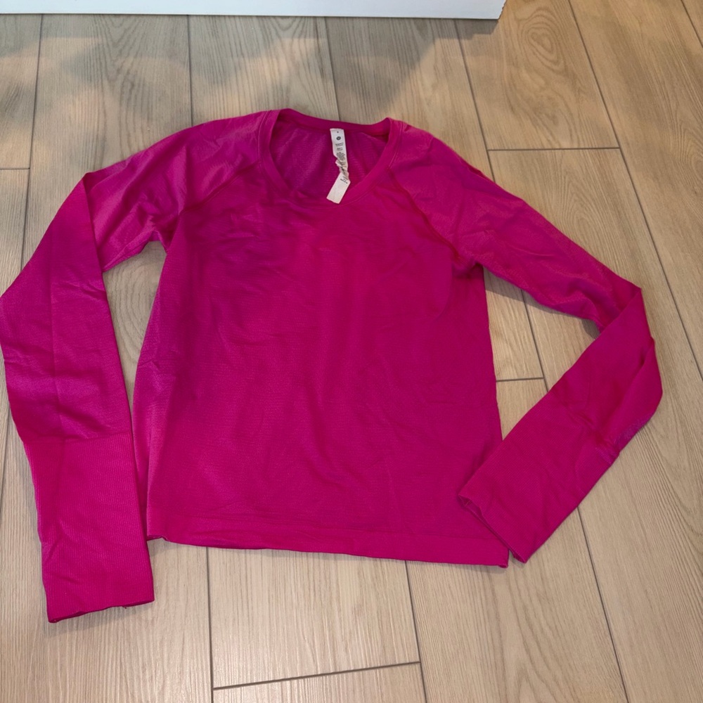 Lululemon Athletica Pink Activewear Top